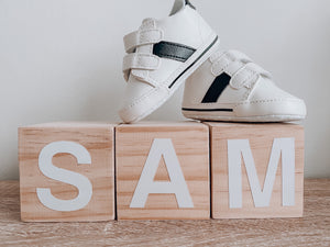 Natural Set - Personalised Wood Blocks