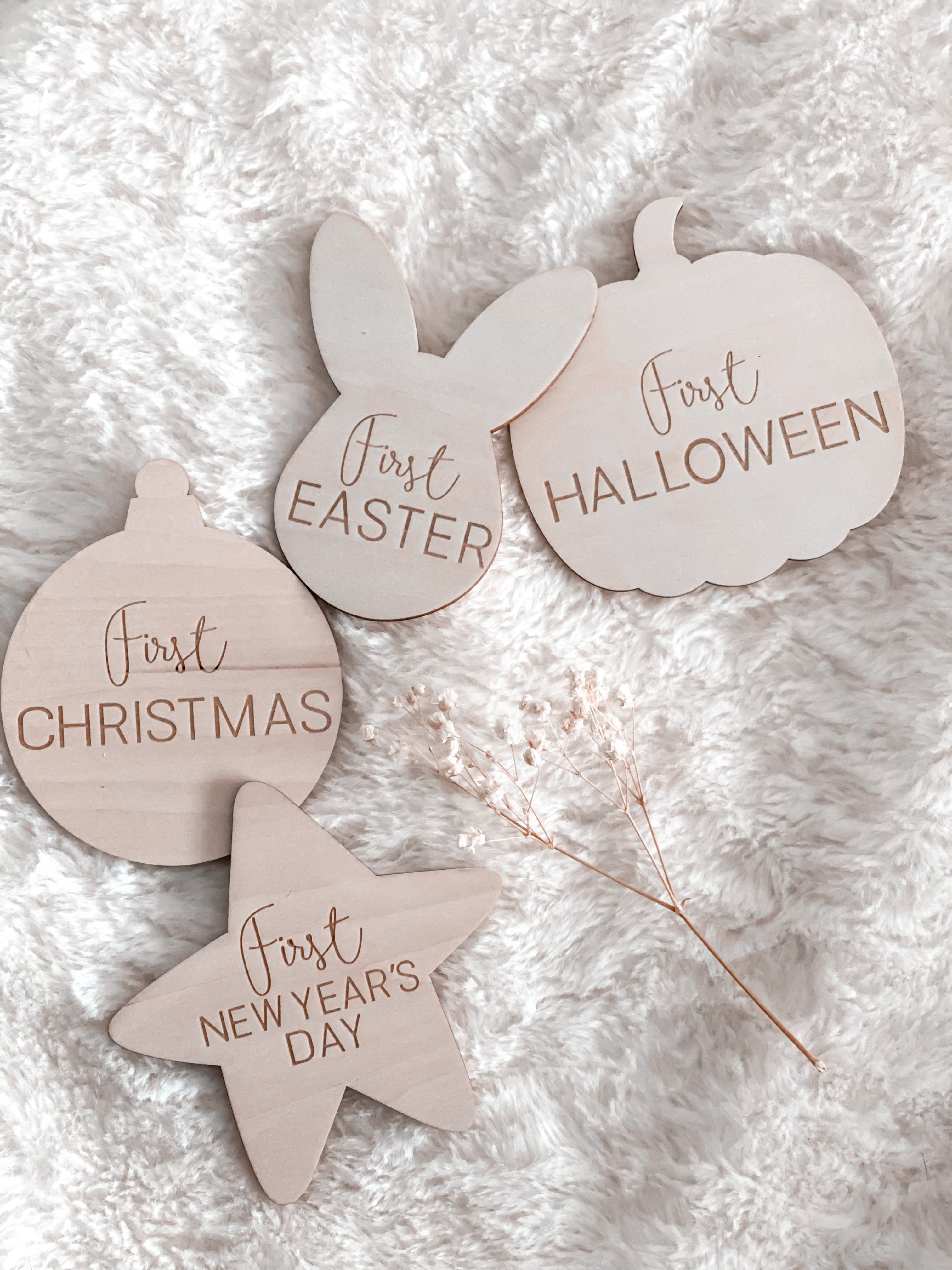 “My First” Christmas, New Years, Halloween, Easter Disc Set